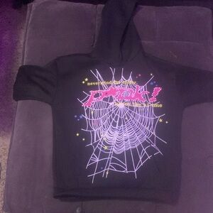 Spider hoodie (fake) size small